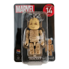 Bearbrick Happy Kuji 'MARVEL' (2021) - 14 Groot 100% in der Verpackung
