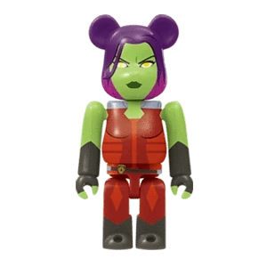 Bearbrick Happy Kuji 'MARVEL' (2021) - 17 Gamora 100% Herstellerbild
