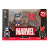 Bearbrick Happy Kuji 'MARVEL' (2021) - 22 Captain America & Red Skull 100% in der Verpackung