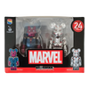 Bearbrick Happy Kuji 'MARVEL' (2021) - 24 Vision & Ultron 100% in der Verpackung