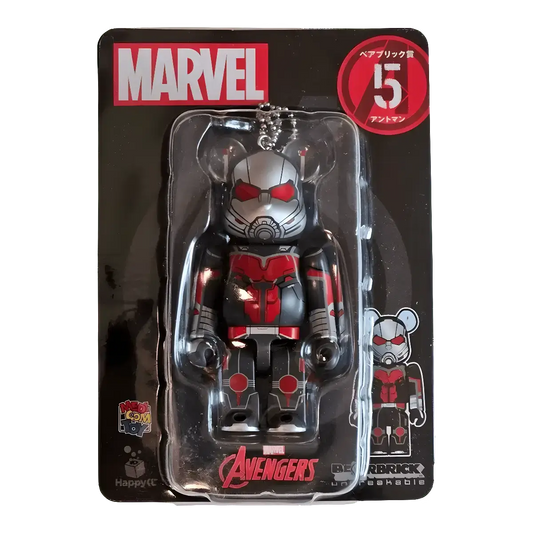 Bearbrick Happy Kuji 'MARVEL' (2021) - 5 Ant-Man 100% in der Verpackung