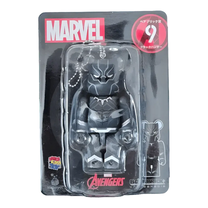 Bearbrick Happy Kuji 'MARVEL' (2021) - 9 Black Panther 100% in der Verpackung