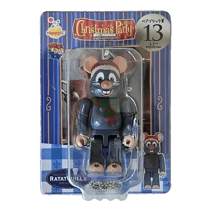 Bearbrick Happy Kuji 'Pixar Christmas Party' (2013) - 13 Remy Christmas Version 100% in der Verpackung