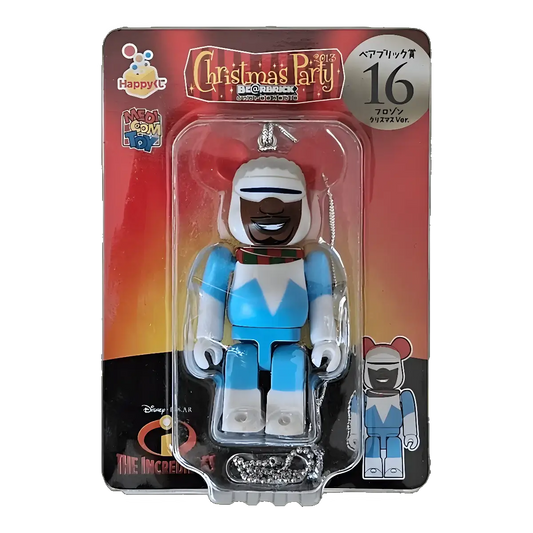 Bearbrick Happy Kuji 'Pixar Christmas Party' (2013) - 16 Frozone Christmas Version 100% in der Verpackung