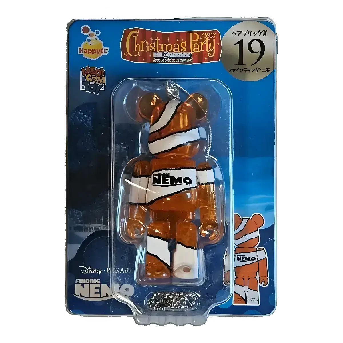 Bearbrick Happy Kuji 'Pixar Christmas Party' (2013) - 19 Finding Nemo 100% in der Verpackung