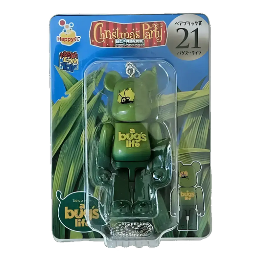 Bearbrick Happy Kuji 'Pixar Christmas Party' (2013) - 21 A Bug's Life 100% in der Verpackung