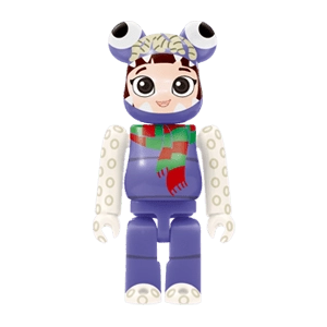 Bearbrick Happy Kuji 'Pixar Christmas Party' (2013) - 8 Boo Christmas Version 100% Herstellerbild