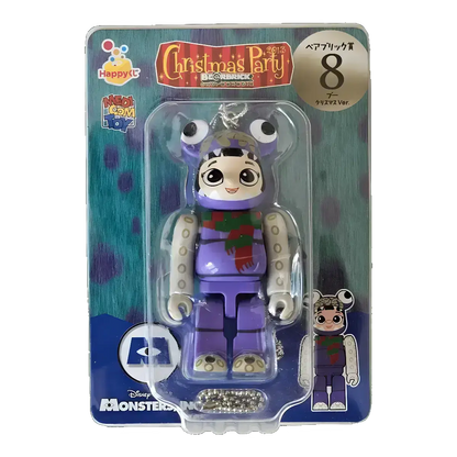 Bearbrick Happy Kuji 'Pixar Christmas Party' (2013) - 8 Boo Christmas Version 100% in der Verpackung