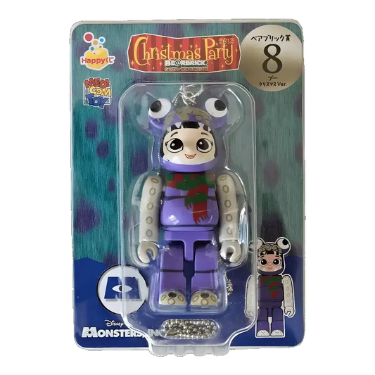 Bearbrick Happy Kuji 'Pixar Christmas Party' (2013) - 8 Boo Christmas Version 100% in der Verpackung