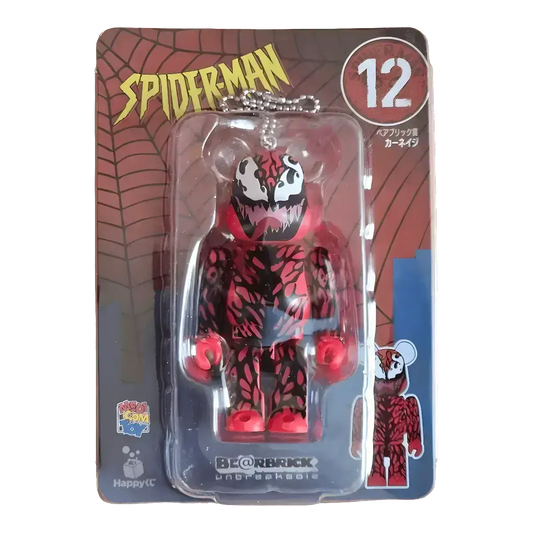 Bearbrick Happy Kuji 'Spider-Man' (2022) - 12 Carnage 100% in der Verpackung