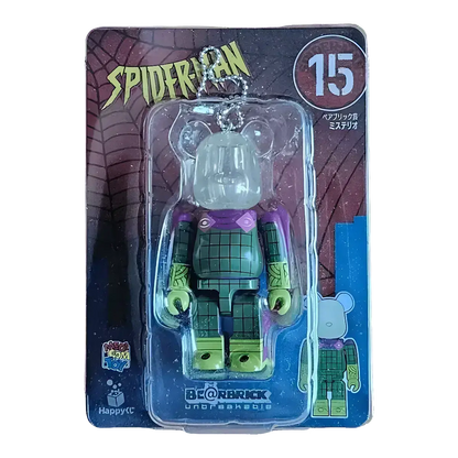 Bearbrick Happy Kuji 'Spider-Man' (2022) - 15 Mysterio 100% in der Verpackung