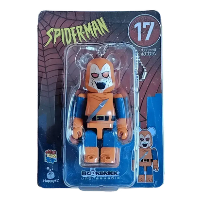 Bearbrick Happy Kuji 'Spider-Man' (2022) - 17 Hobgoblin 100% in der Verpackung