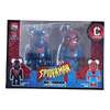 Bearbrick Happy Kuji 'Spider-Man' (2022) - C Spider-Man 2099 & Spider-Man First Appearance Version 100% in der Verpackung