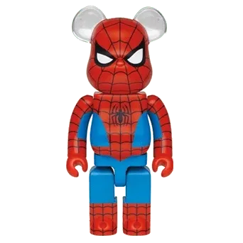 Bearbrick Happy Kuji 'Spider-Man' (2022) - SP Spider-Man 400% Herstellerbild