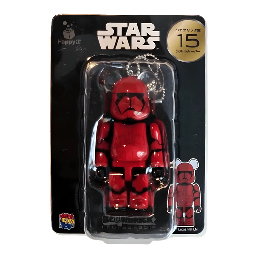 Bearbrick Happy Kuji 'Star Wars Saga' (2019) - 15 Sith Trooper 100% in der Verpackung