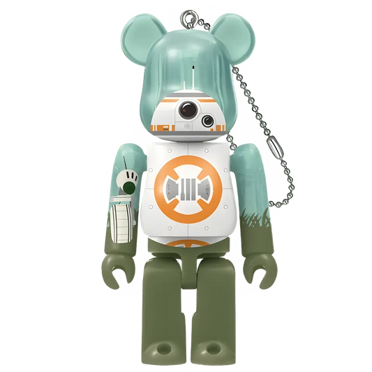 Bearbrick Happy Kuji 'Star Wars Saga' (2019) - 18 BB-8 & D-0 100% Herstellerbild