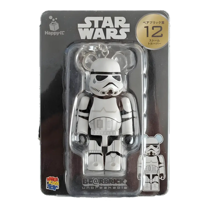 Bearbrick Happy Kuji 'Star Wars' (2017) - 12 Stormtrooper 100% in der Verpackung