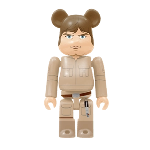 Bearbrick Happy Kuji 'Star Wars' (2017) - 17 Luke Skywalker 100% Herstellerbild