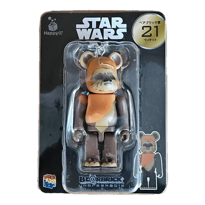 Bearbrick Happy Kuji 'Star Wars' (2017) - 21 Wicket W. Warrick 100% in der Verpackung