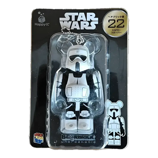 Bearbrick Happy Kuji 'Star Wars' (2017) - 22 Scout Trooper 100% in der Verpackung