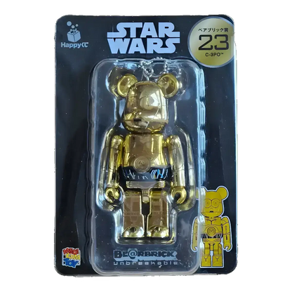 Bearbrick Happy Kuji 'Star Wars' (2017) - 23 C-3PO 100% in der Verpackung