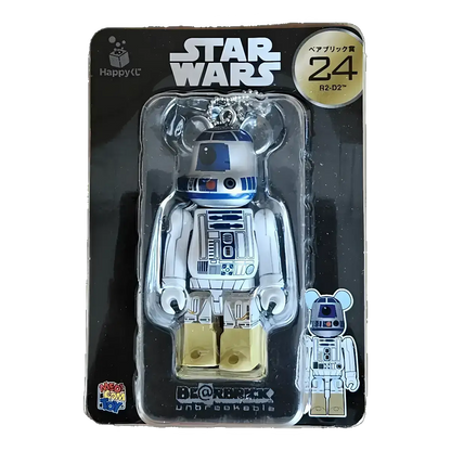 Bearbrick Happy Kuji 'Star Wars' (2017) - 24 R2-D2 100% in der Verpackung
