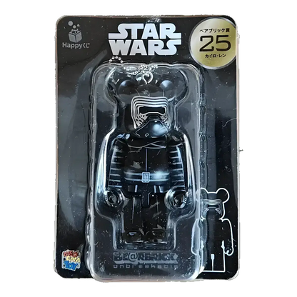 Bearbrick Happy Kuji 'Star Wars' (2017) - 25 Kylo Ren 100% in der Verpackung