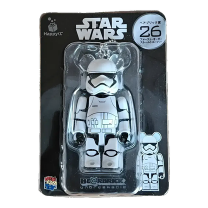 Bearbrick Happy Kuji 'Star Wars' (2017) - 26 First Order Stromtrooper 100% in der Verpackung