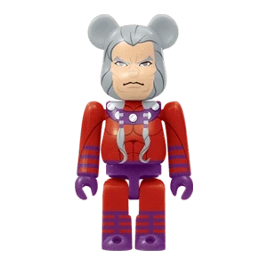 Bearbrick Happy Kuji 'X-Men' (2022) - 19 Magneto [Age of Apocalyps] 100% Herstellerbild