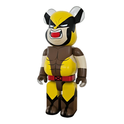 BE@RBRICK X-Men – SP Wolverine Brown Version (400%)