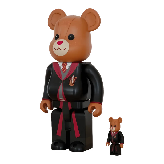 Bearbrick Harry Potter Gryffindor 100%+400% schräg