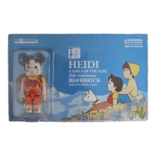 Bearbrick Heidi 35th Anniversary 100% in der Verpackung