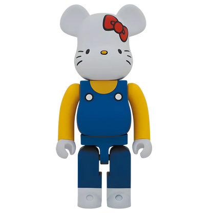 Bearbrick Hello Kitty Blue Overall Version 1000% Herstellerbild 1