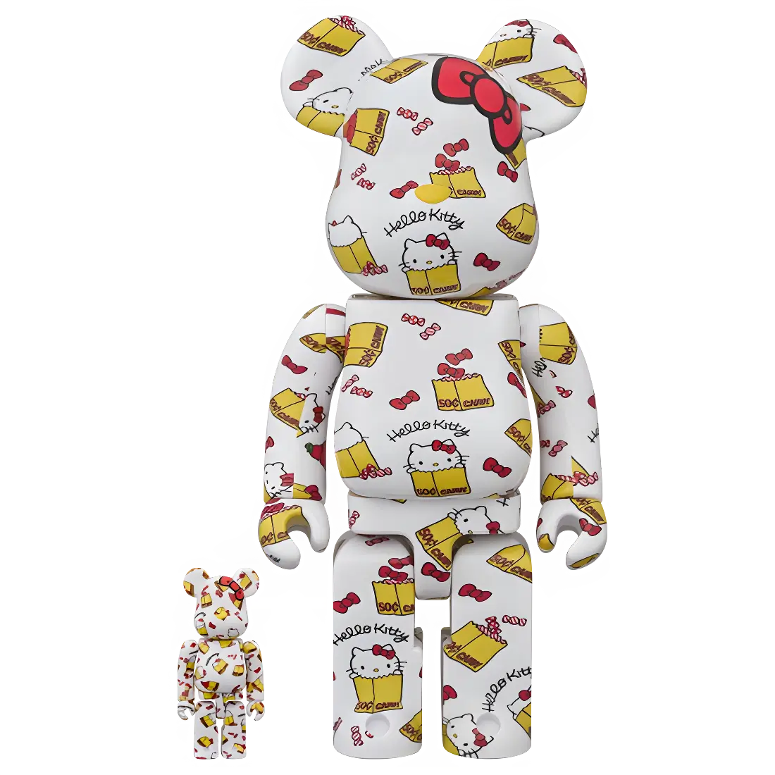 Bearbrick Hello Kitty Exhibition Model Herstellerbild 1