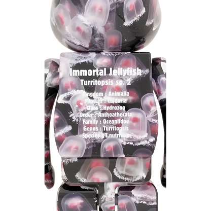 Bearbrick Immortal Jellyfish Turritopsis sp. 2 1000% Herstellerbild 2