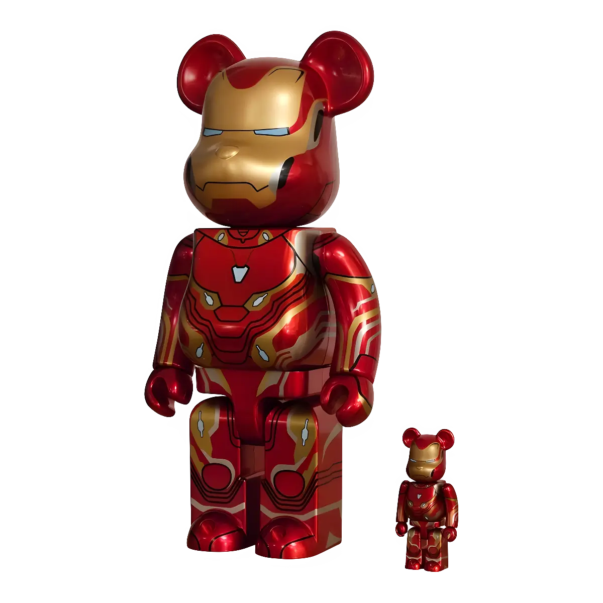Bearbrick Iron Man Mark 50 100%+400% schräg