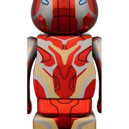 Bearbrick Iron Man Mark 85 Chrome Version Herstellerbild 4
