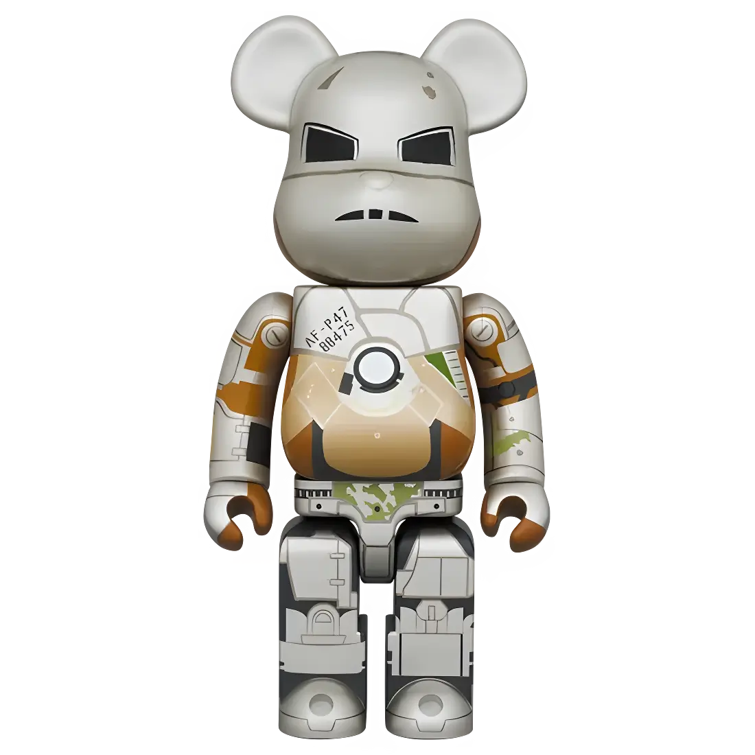 Bearbrick Iron Man Mark I 100%+400% Herstellerbild 3