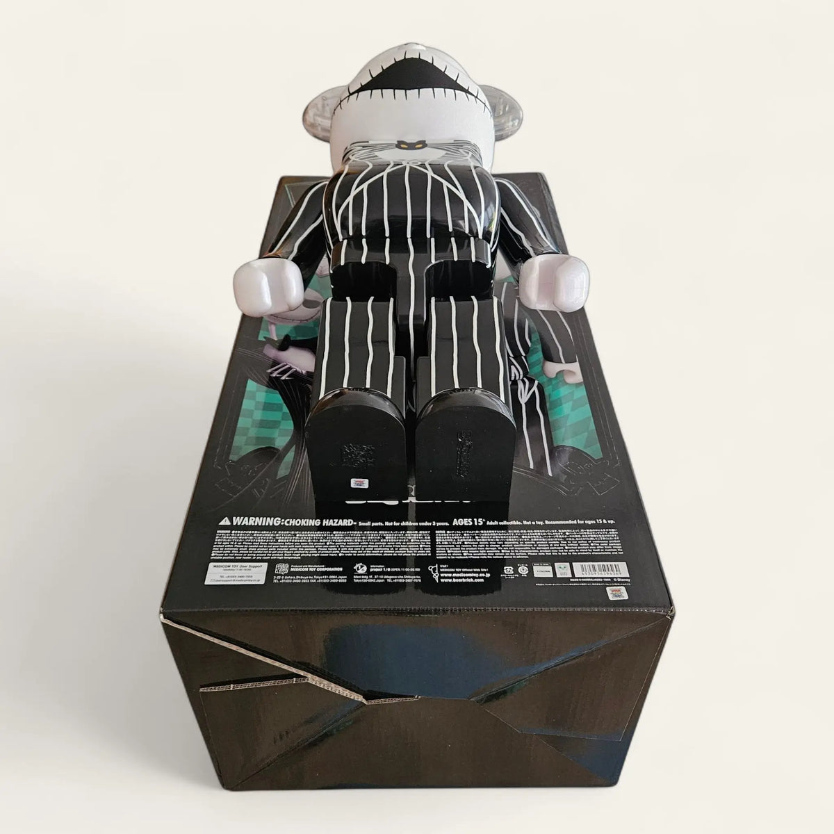 Bearbrick Jack Skellington [The Nightmare Before Christmas] 1000% Echtheitsmerkmale