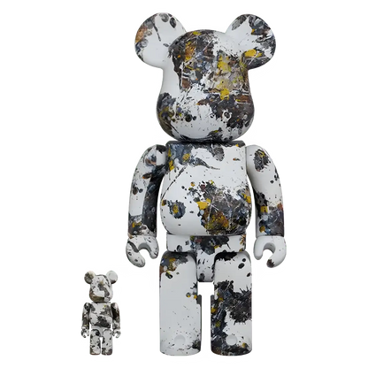 Bearbrick Jackson Pollock Studio 'Splash' 100%+400% Herstellerbild 1