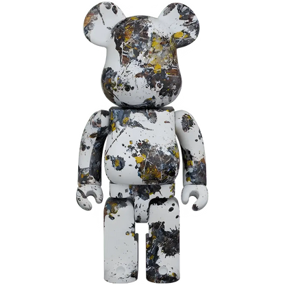 Bearbrick Jackson Pollock Studio 'Splash' 100%+400% Herstellerbild 3