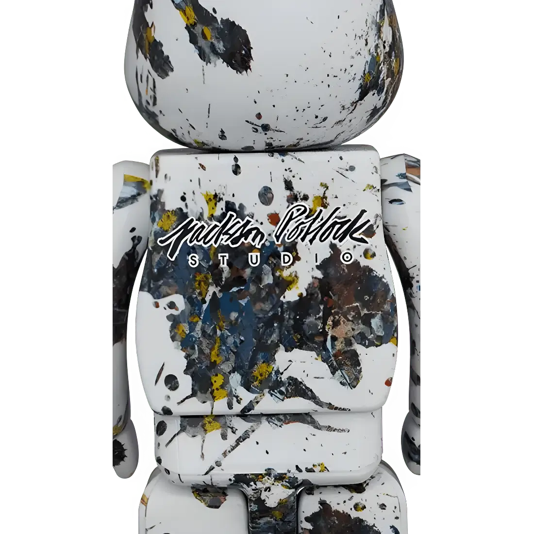 Bearbrick Jackson Pollock Studio 'Splash' 100%+400% Herstellerbild 4