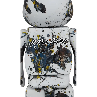 Bearbrick Jackson Pollock Studio 'Splash' 100%+400% Herstellerbild 4