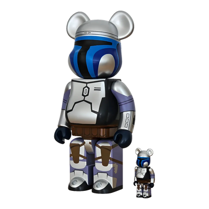 Bearbrick Jango Fett (Geonosis Version) 100%+400% schräg