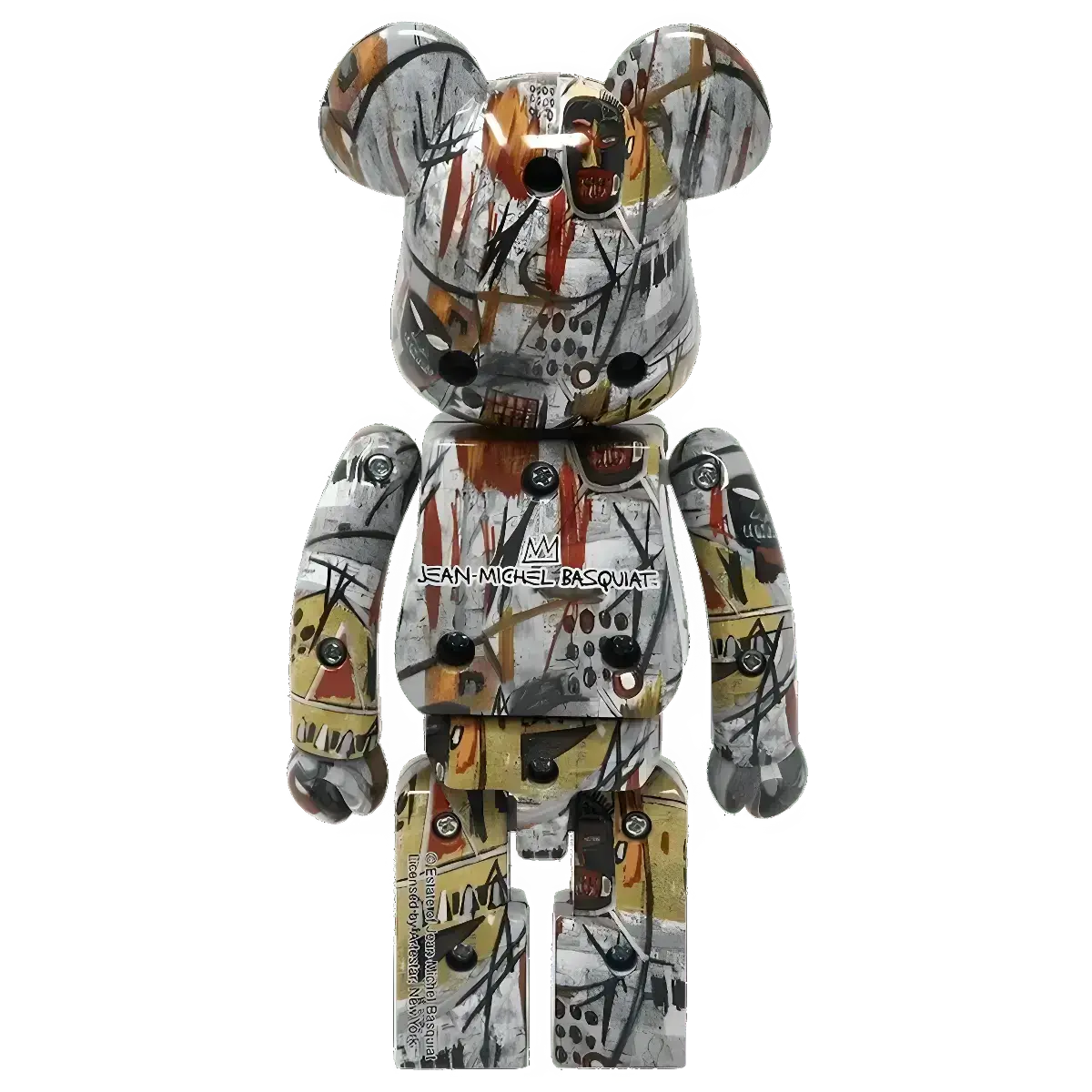 Bearbrick Jean-Michel Basquiat 200% Herstellerbild 2