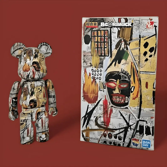 Bearbrick Jean-Michel Basquiat 200% mit Verpackung