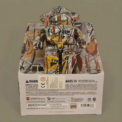 Bearbrick Jean-Michel Basquiat #1 100%+400% Echtheitsmerkmale