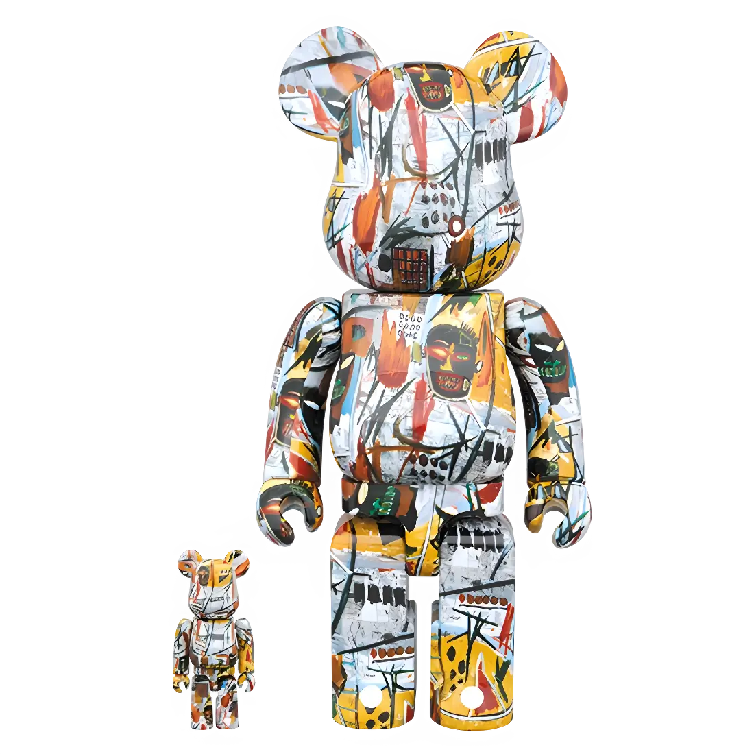 Bearbrick Jean-Michel Basquiat #1 100%+400% Herstellerbild 1