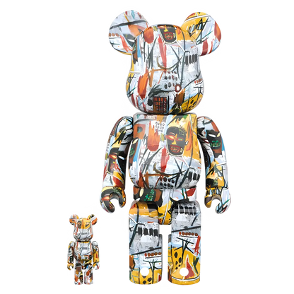 Bearbrick Jean-Michel Basquiat #1 100%+400% Herstellerbild 1