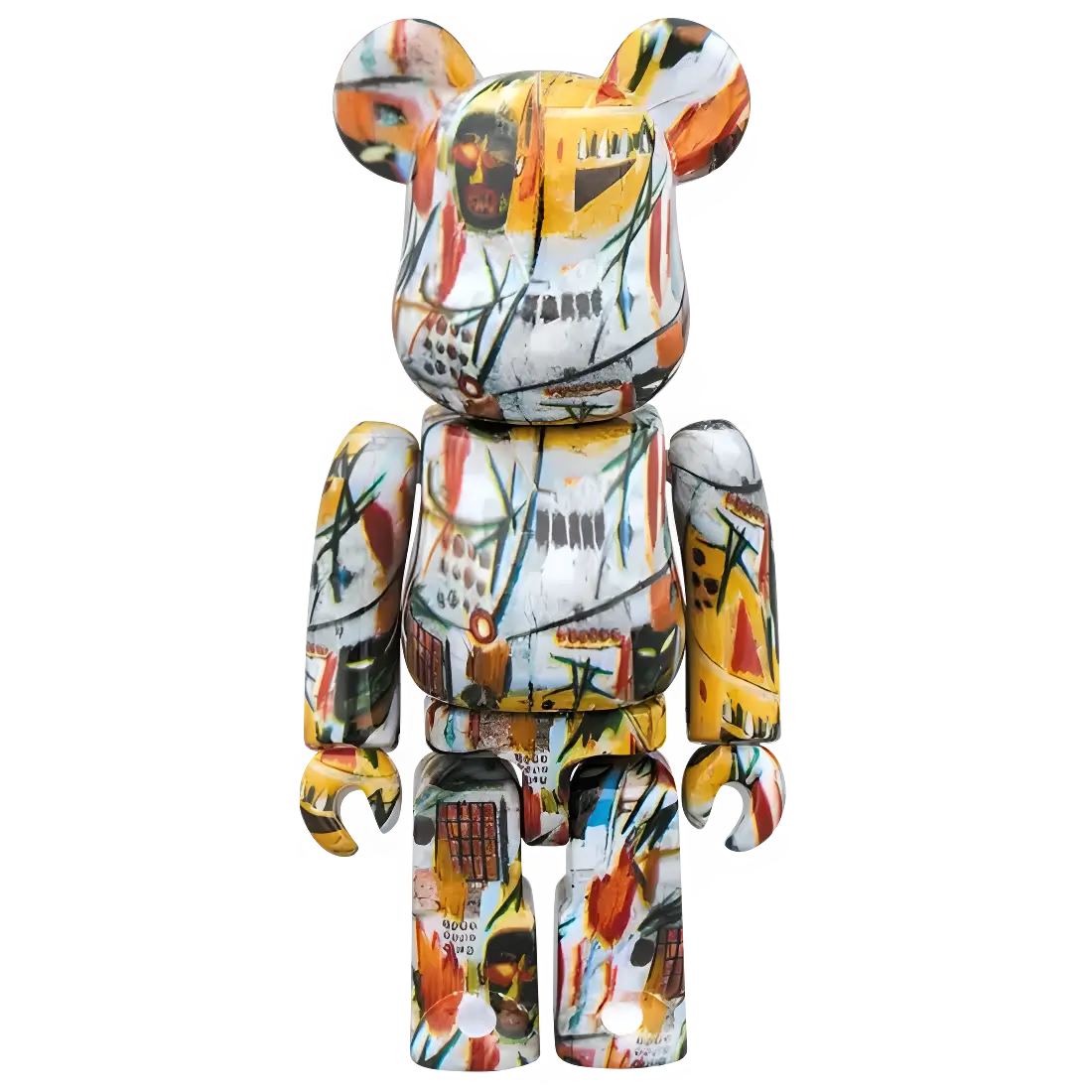 Bearbrick Jean-Michel Basquiat #1 100%+400% Herstellerbild 2